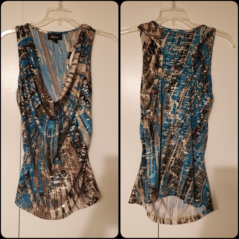 Iz Metallic Top & Skirt
